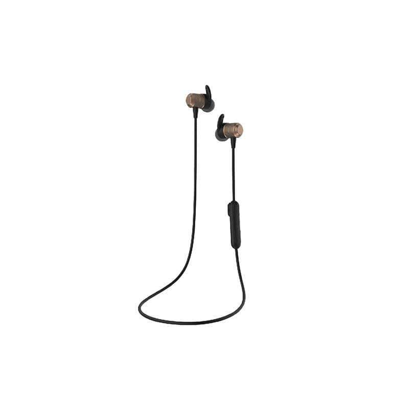 Vidvie, BT805 Sport Wireless Headset, Sweat-Proof, Magnetic Absorption, Wireless Range 10m, (L54xW3.2xH2)cm, Coffee Black