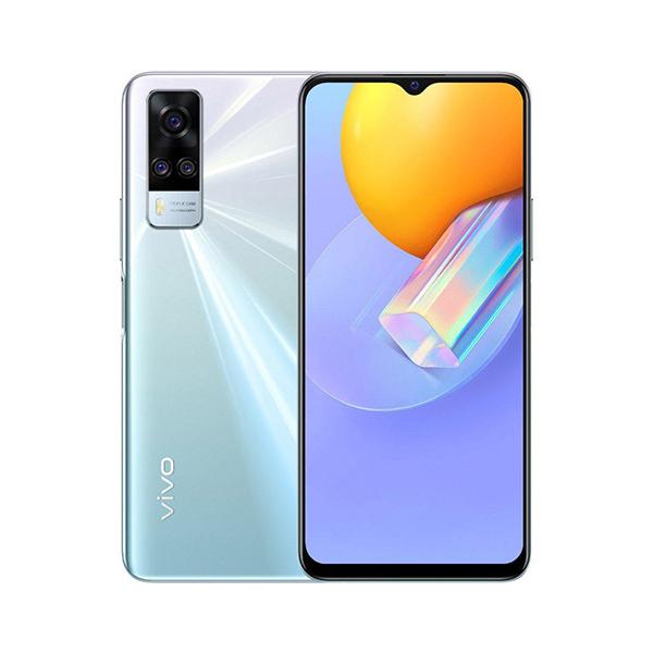 vivo Mobile Phone Crystal Symphony / Brand New / 1 Year Vivo Y51, 8GB/128GB, 6.58″ FHD+ LCD Display, Octa-core, Triple Rear Cam 48MP + 8MP + 2MP, Selphie Cam 16MP, Fingerprint (side-mounted)