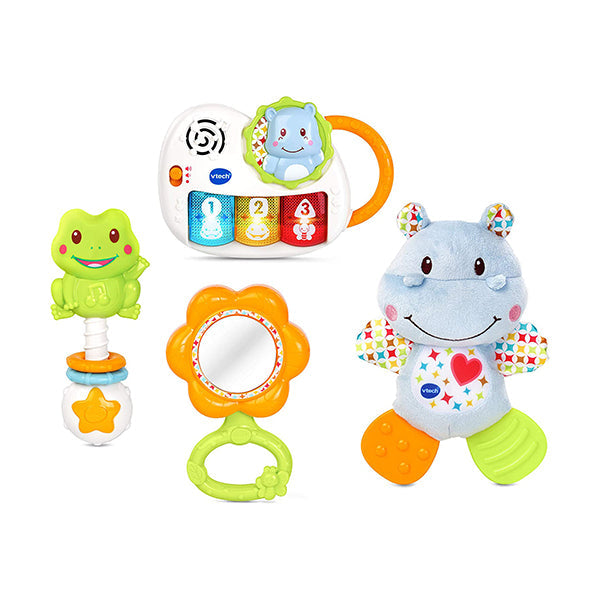 VTech Early Learning Toys Brand New / Blue VTech Baby Coffret Naissance Eveil Des Sens, FR