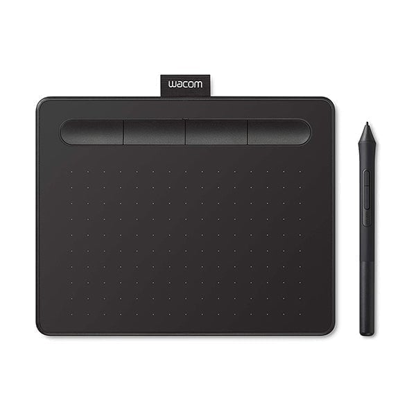 Wacom Tablets & iPads Black / Brand New / 1 Year Wacom Intuos Graphics Drawing Tablet Small for Mac, PC, Chromebook & Android with Software Included - CTL4100
