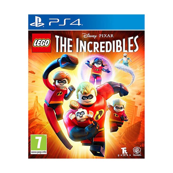 WB Games PS4 DVD Game Brand New LEGO The Incredibles - PS4