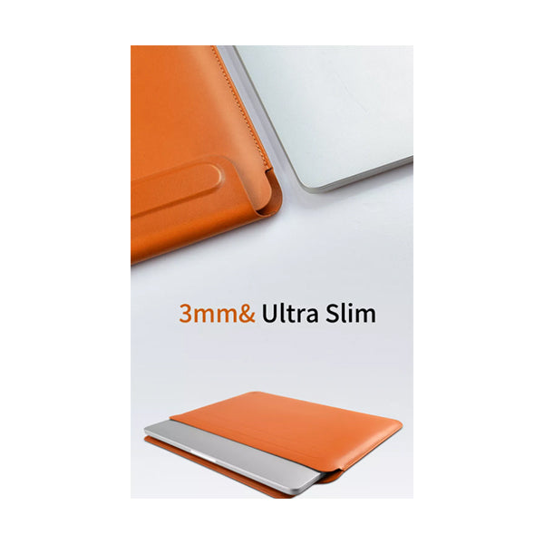 WIWU Handbags, Wallets & Cases Brown / Brand New WIWU Skin Pro III PU Leather Sleeve for MacBook Pro 16"