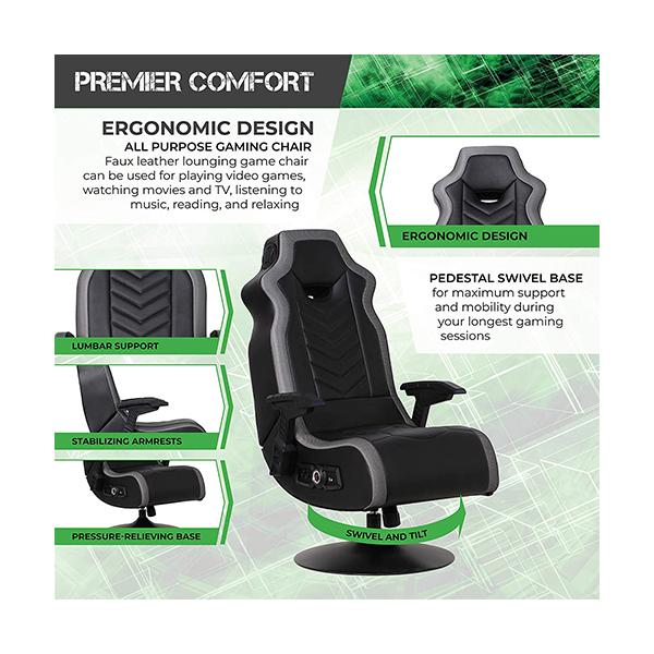 Gaming chair best sale pedestal base