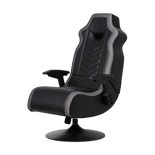 Cooler Master Gaming Chairs X Rocker, 5152401, RGB Prism Pedestal Chair 2.1 Dual with LED, 33” x 25” x 45”