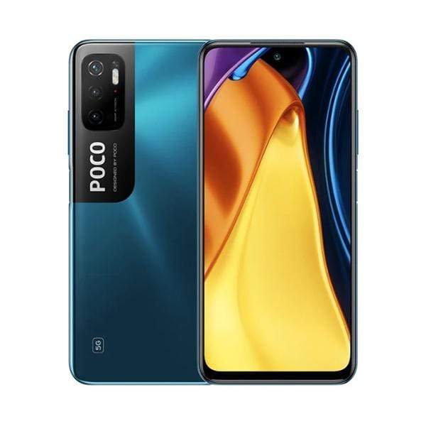 Xiaomi Mobile Phone Cool Blue / Brand New / 1 Year Xiaomi Poco M3 Pro 5G 6GB/128GB, 6.5″ 90Hz IPS LCD Display, Octa-core, Triple Rear Cam 48MP + 2MP + 2MP, Selphie Cam 8MP