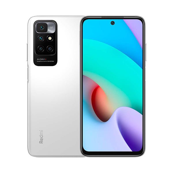 Xiaomi Mobile Phone Pebble White / Brand New / 1 Year Xiaomi Redmi 10 4GB/128GB, 6.5" LCD, 90Hz Display, Octa-core, Quad Rear Cam 50MP + 8MP + 2MP + 2MP, Selfie Cam 8MP