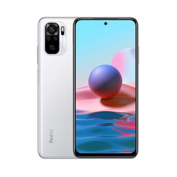 Xiaomi Mobile Phone Pebble White / Brand New / 1 Year Xiaomi Redmi Note 10 4GB/64GB, 6.43″ Super AMOLED Display, Octa-core, Rear Cam Quad 48MP + 8MP + 2MP + 2MP, Selphie Cam 13MP, Fingerprint (side-mounted)