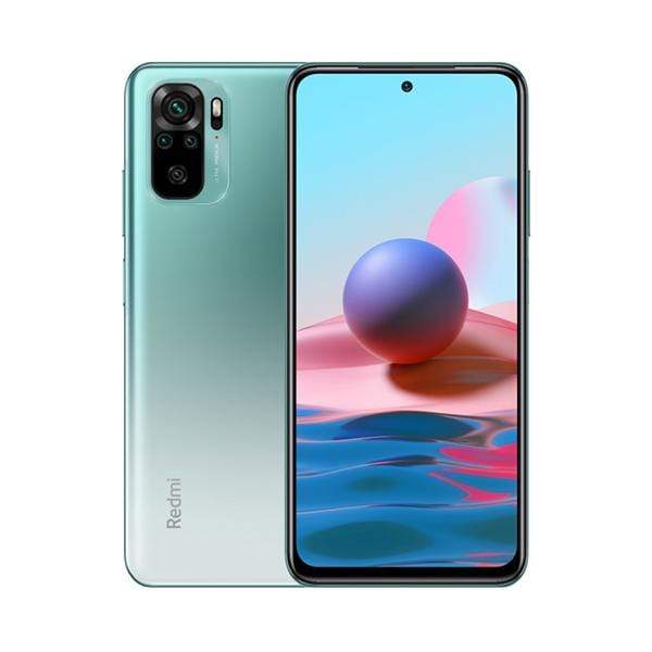 Xiaomi Mobile Phone Lake Green / Brand New / 1 Year Xiaomi Redmi Note 10 6GB/128GB, 6.43″ Super AMOLED Display, Octa-core, Rear Cam Quad 48MP + 8MP + 2MP + 2MP, Selphie Cam 13MP, Fingerprint (side-mounted)