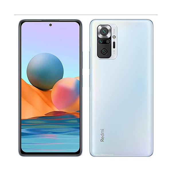 Xiaomi Mobile Phone Glacial Blue / Brand New / 1 Year Xiaomi Redmi Note 10 Pro 6GB/128GB, 6.67″ AMOLED 120Hz HDR10 Display, Octa-core, Quad Rear Cam 108MP + 8MP + 5MP + 2MP, Selphie Cam 16MP, Fingerprint (side-mounted)
