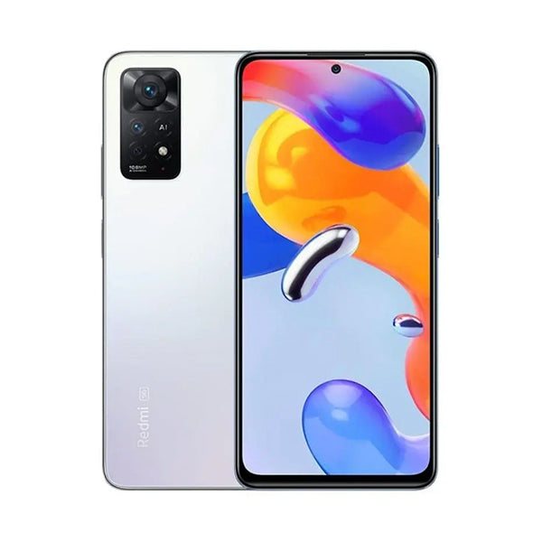 Xiaomi Mobile Phone Phantom White / Brand New / 1 Year Xiaomi Redmi Note 11 Pro+ 5G, 8GB/128GB, 6.67″ Super AMOLED 120Hz Display, Octa-core, Triple Rear Cam 108MP + 8MP + 2MP, Selfie Cam 16MP