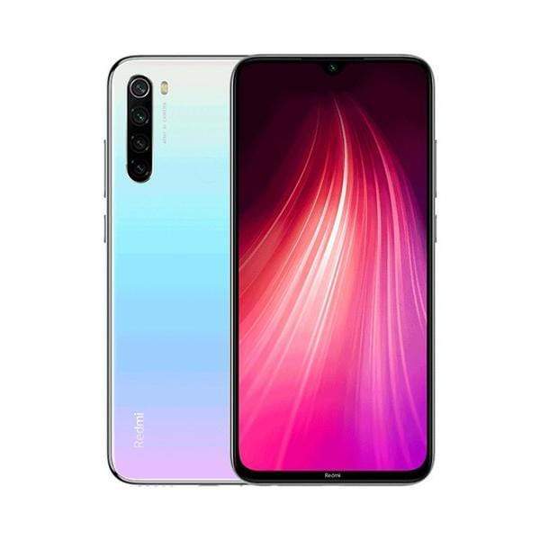 Xiaomi Mobile Phone Moonlight White Xiaomi Redmi Note 8 4GB/64GB, 6.3″ IPS LCD Display, Octa-core, Quad 48MP + 8MP + 2MP + 2MP Rear Cam, 13MP Selphie Cam