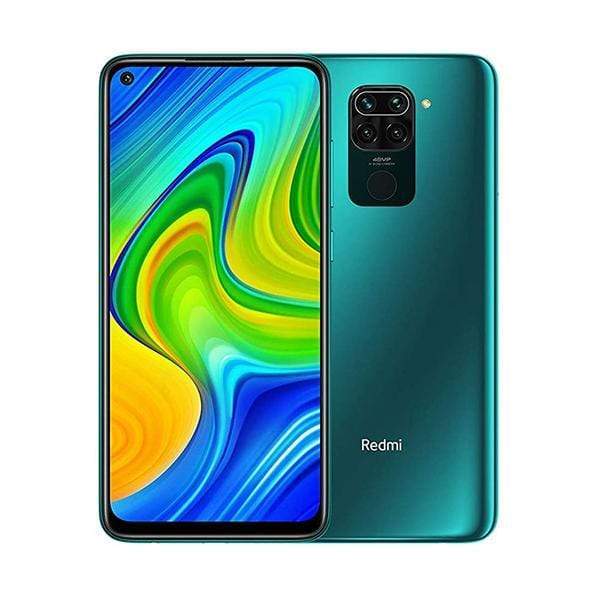 Xiaomi Mobile Phone Aqua Green / Brand New / 1 Year Xiaomi Redmi Note 9 4GB/64GB, 6.53″ IPS LCD Display, Octa-core, Rear Cam Quad 48MP + 8MP + 2MP + 2MP, Selphie Cam 13MP