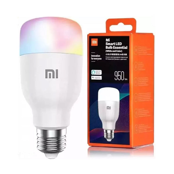 Xiaomi Smart Bulbs White / Brand New Xiaomi Mi Smart Led Bulb Essential (White And Color), 950 lm, Works with Alexa, Works with Google Assistant