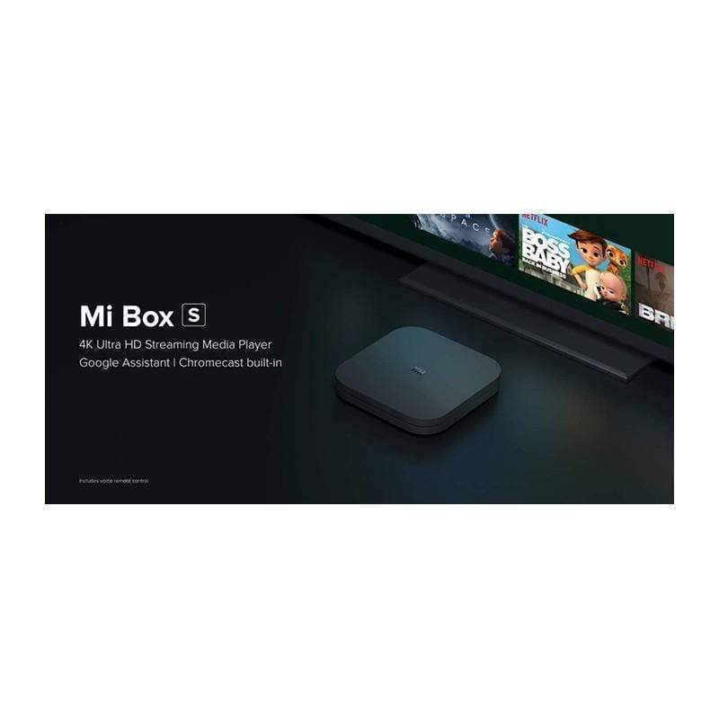 Xiaomi Mi Box S 8 GB Media Player 4K Ultra HD Android Tv Streaming